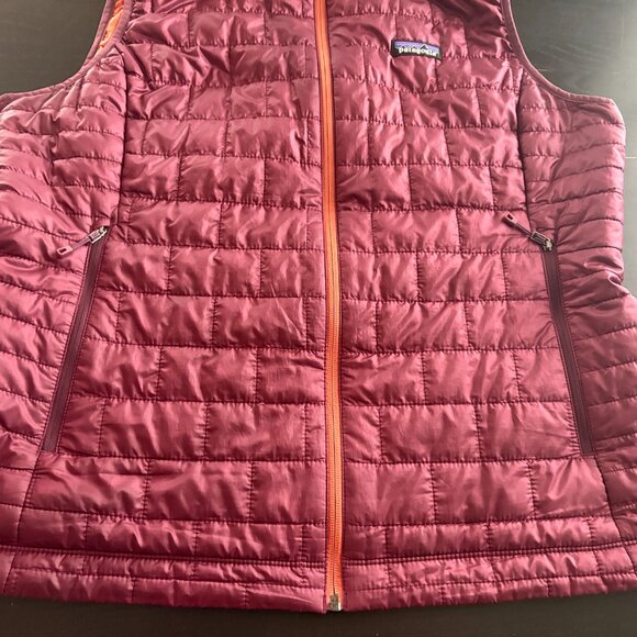 Womens Patagonia Primaloft Nano Puff Insulated Vest Size XL - Picture 2 of 7